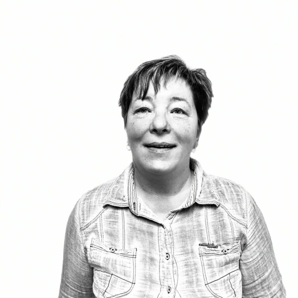 Frau lacht